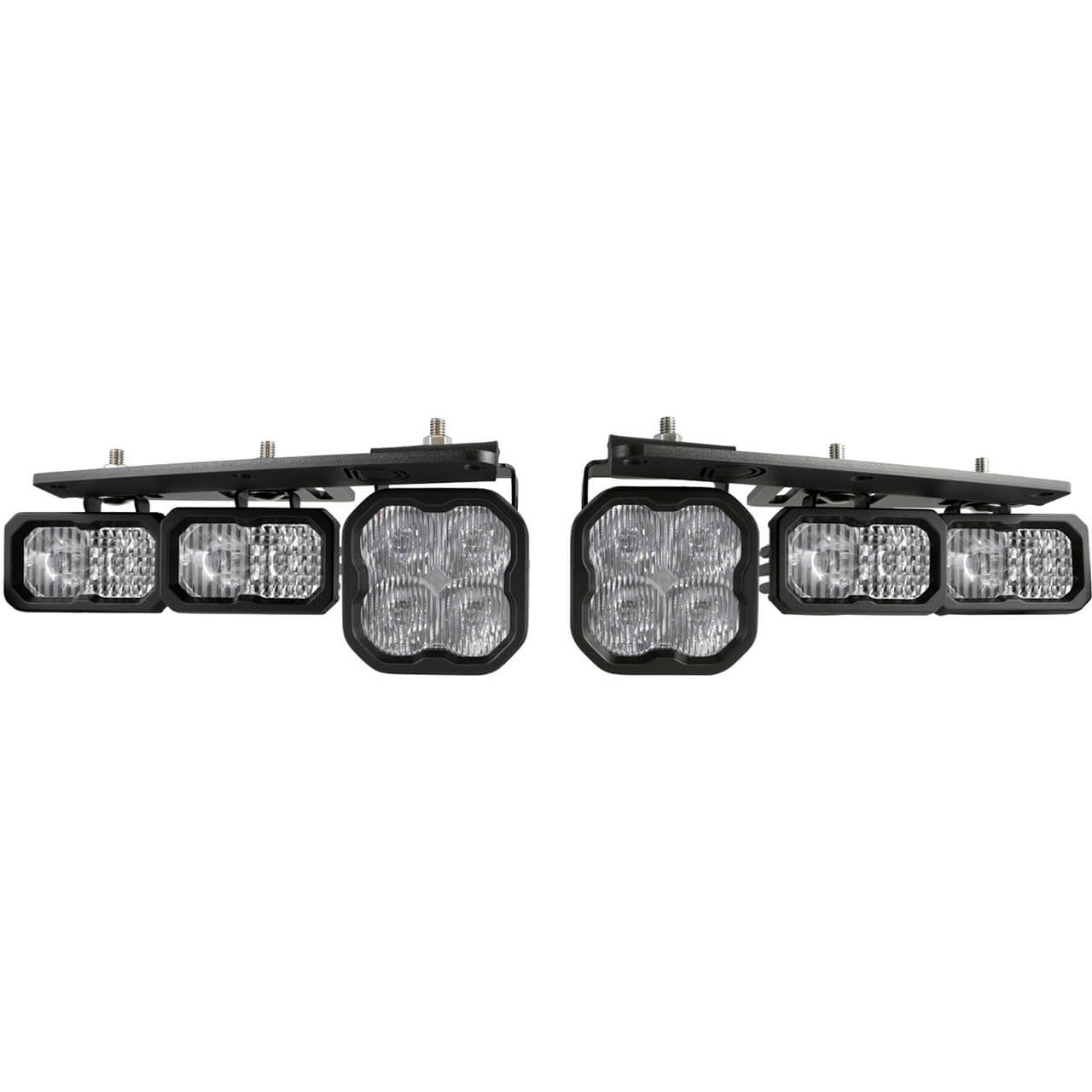 Diode Dynamics Stage Series Fog Pocket Kit White Pro, 2021 Bronco
