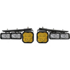Diode Dynamics Stage Series Fog Pocket Kit Yellow Max, 2021 Bronco
