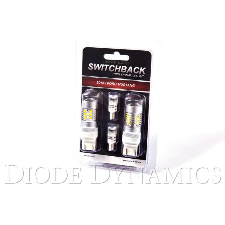Diode Dynamics Switchback Sidemarker Kit, 2015-2017 Mustang