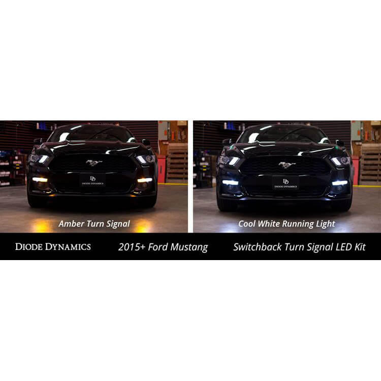 Diode Dynamics Switchback Sidemarker Kit, 2015-2017 Mustang - Angle 3