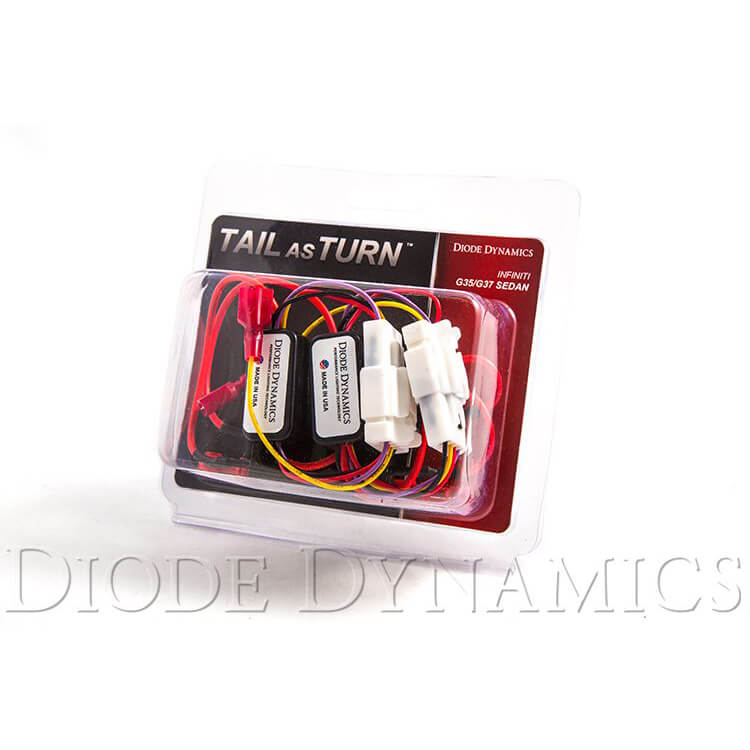 Diode Dynamics Tail As Turn Kit, 2009-2014 Infiniti G37 Sedan - Angle 3