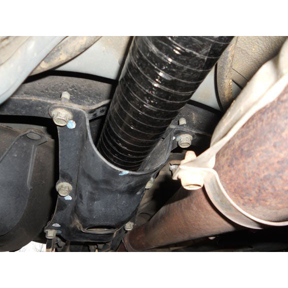Driveshaft Shop Carbon Fiber 1-Piece Driveshaft, 2002-2007 WRX (Stock Trans & Diff) - Angle 3