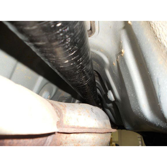 Driveshaft Shop Carbon Fiber 1-Piece Driveshaft, 2002-2007 WRX (Stock Trans & Diff) - Angle 5