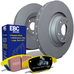 EBC Front Brake Kit w/ Yellowstuff Pads & RK Rotors, 2022-2025 WRX