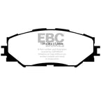 EBC Front Ultimax2 Brake Pads, 2004-2017 STi & EVO 8/9/X - Angle 3
