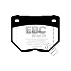 EBC GreenStuff Rear Brake Pads, 2006-2007 WRX - Angle 3