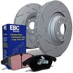 EBC Rear Brake Kit w/ Greenstuff Pads & USR Rotors, 2022-2025 WRX CVT