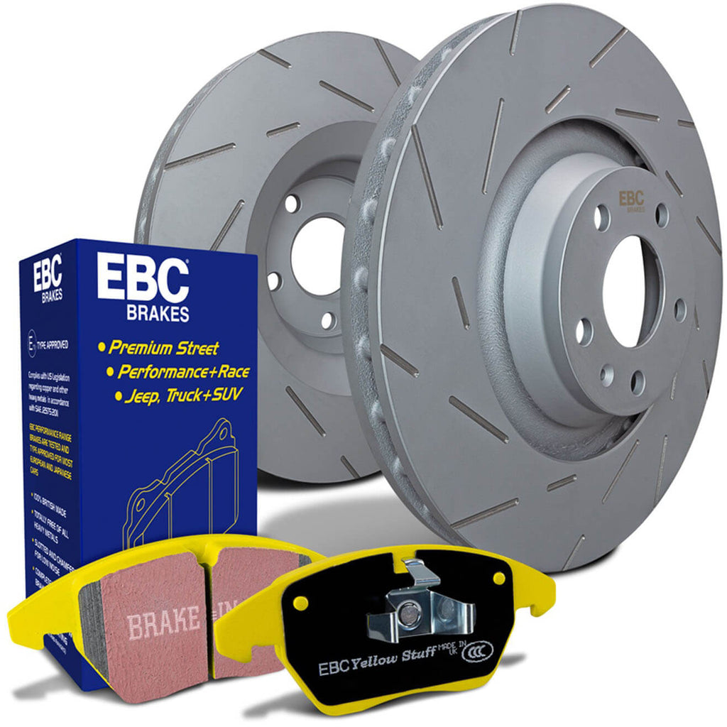 EBC Rear Brake Kit w/ Yellowstuff Pads & USR Rotors, 2023-2024 Nissan Z Sport