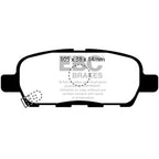 EBC Rear GreenStuff Brake Pads, 2009-2018 370Z & 2023+ Nissan Z Sport - Angle 3