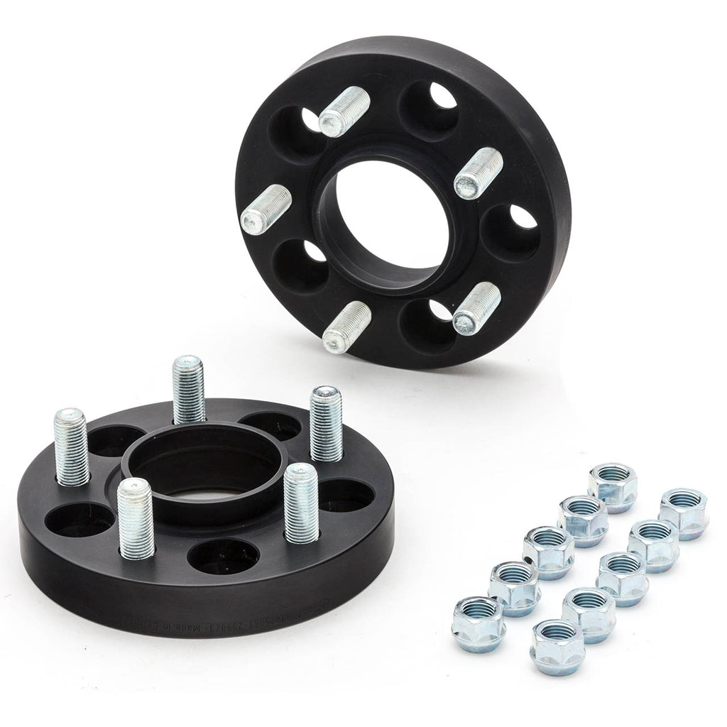 Eibach Pro-Spacer Wheel Spacers Kit (20mm, 5x108, 63.3mm, Black, Pair/2), 2016-2018 Focus RS