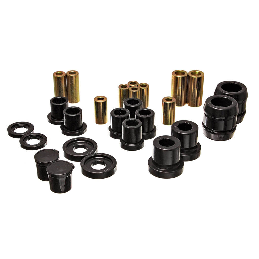 Energy Suspension Front Control Arm Bushings Set (Black), 2000-2009 S2000