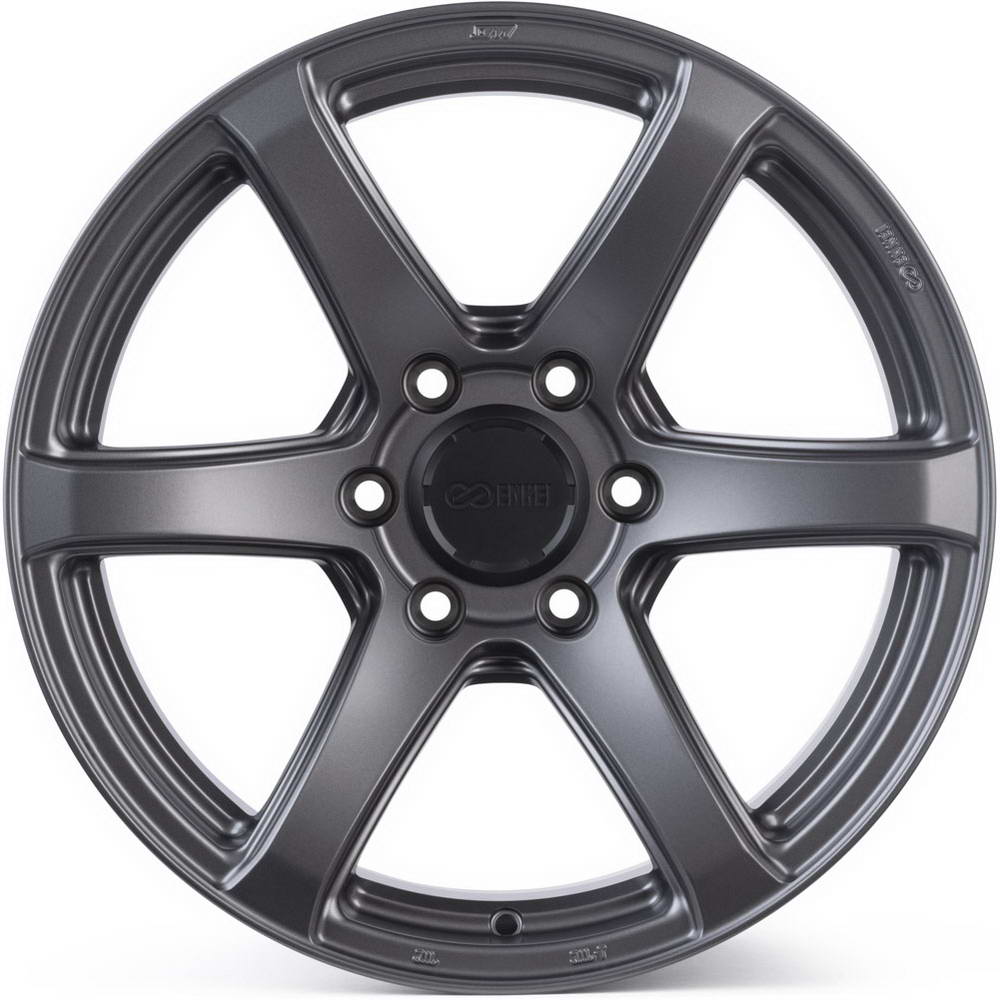 Enkei CYCLONE Wheel - 16x8 / +0 / 6x139.7 - Matte Gunmetal