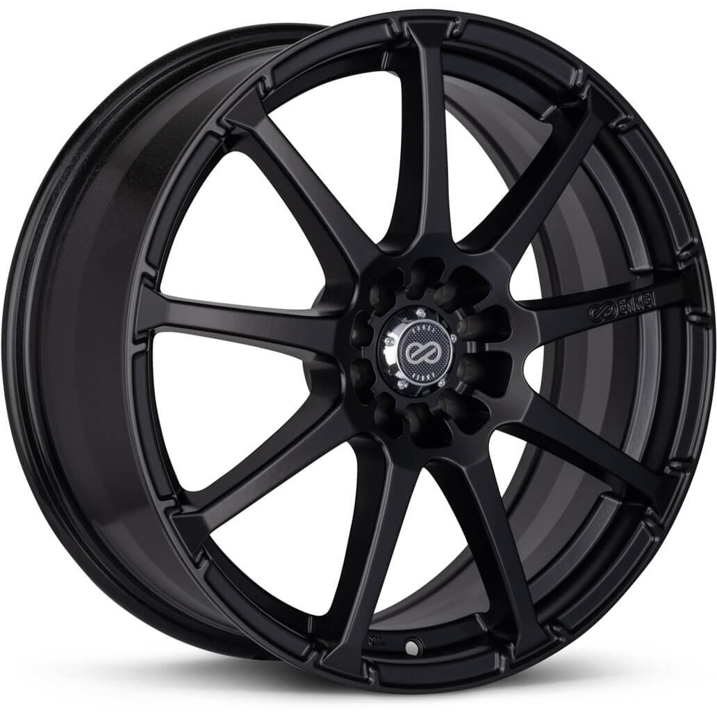Enkei EDR9 Wheel - 16x7 / +38 / 4x100 & 4x114.3 - Black