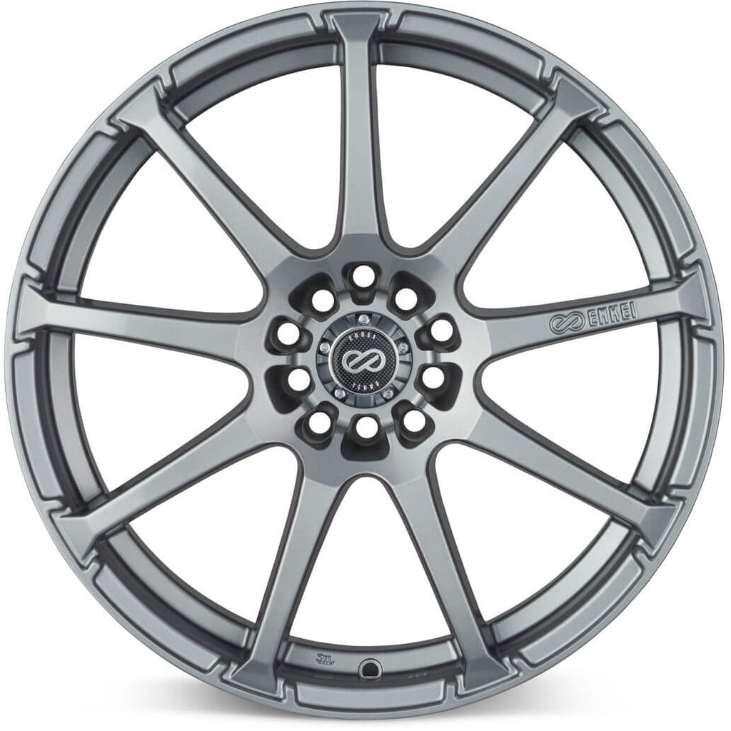 Enkei EDR9 Wheel - 17x7 / +45 / 5x100 & 5x114.3 - Silver