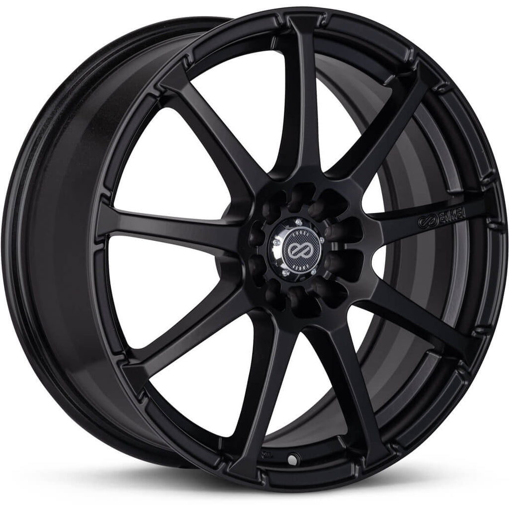 Enkei EDR9 Wheel - 17x8 / +38 / 5x100 & 5x114.3 - Black