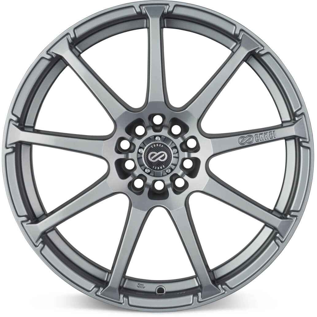 Enkei EDR9 Wheel - 17x8 / +45 / 5x100 & 5x114.3 - Silver