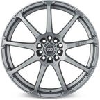 Enkei EDR9 Wheel - 18x7.5 / +45 / 5x100 & 5x114.3 - Silver