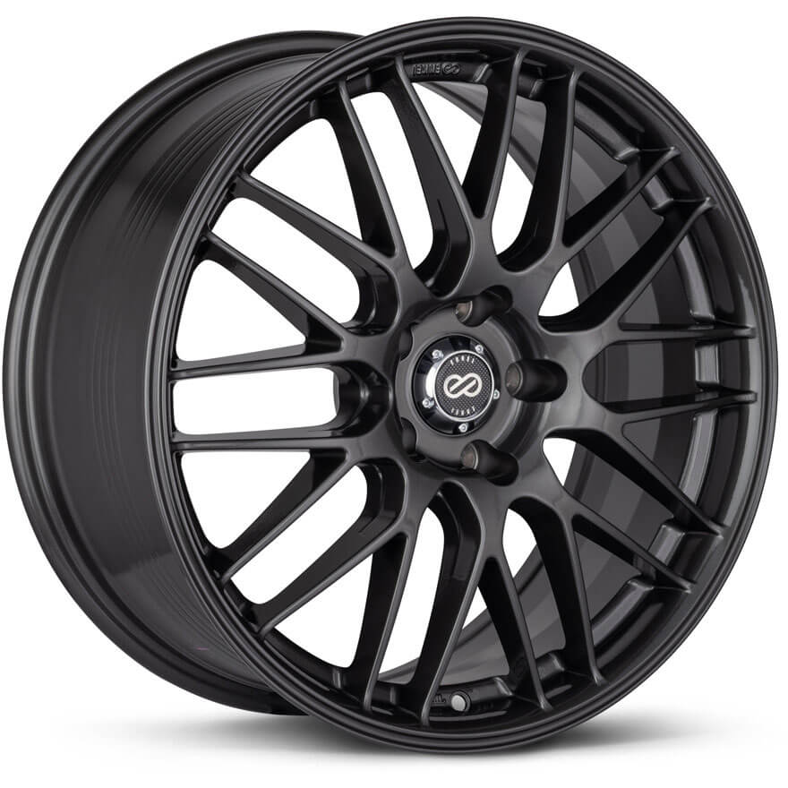 Enkei EKM3 Wheel - 17x7 / +38 / 5x114.3 - Gunmetal - Angle 2