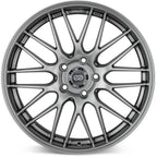 Enkei EKM3 Wheel - 17x7 / +45 / 5x100 - Hyper Silver - Angle 2