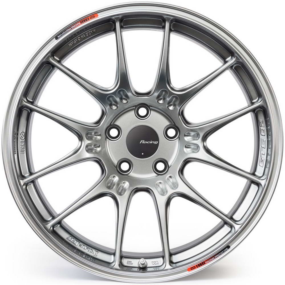 Enkei GTC02 Wheel - 18x9 / +25 / 5x112 - Hyper Silver