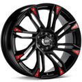 Enkei GW8 Wheel - 17x7 / +42 / 5x100 & 5x114.3 - Black