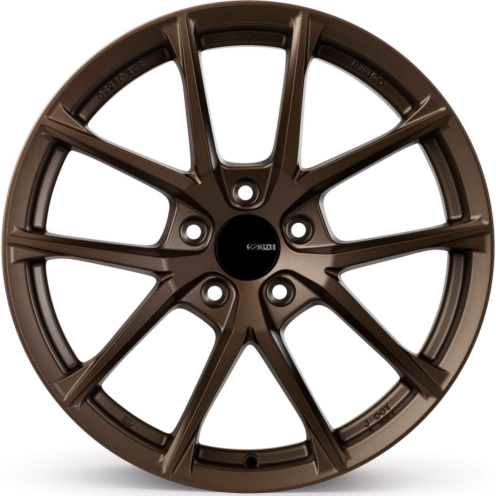 Enkei Helix Wheel - 18x8 / +45 / 5x114.3 - Matte Bronze