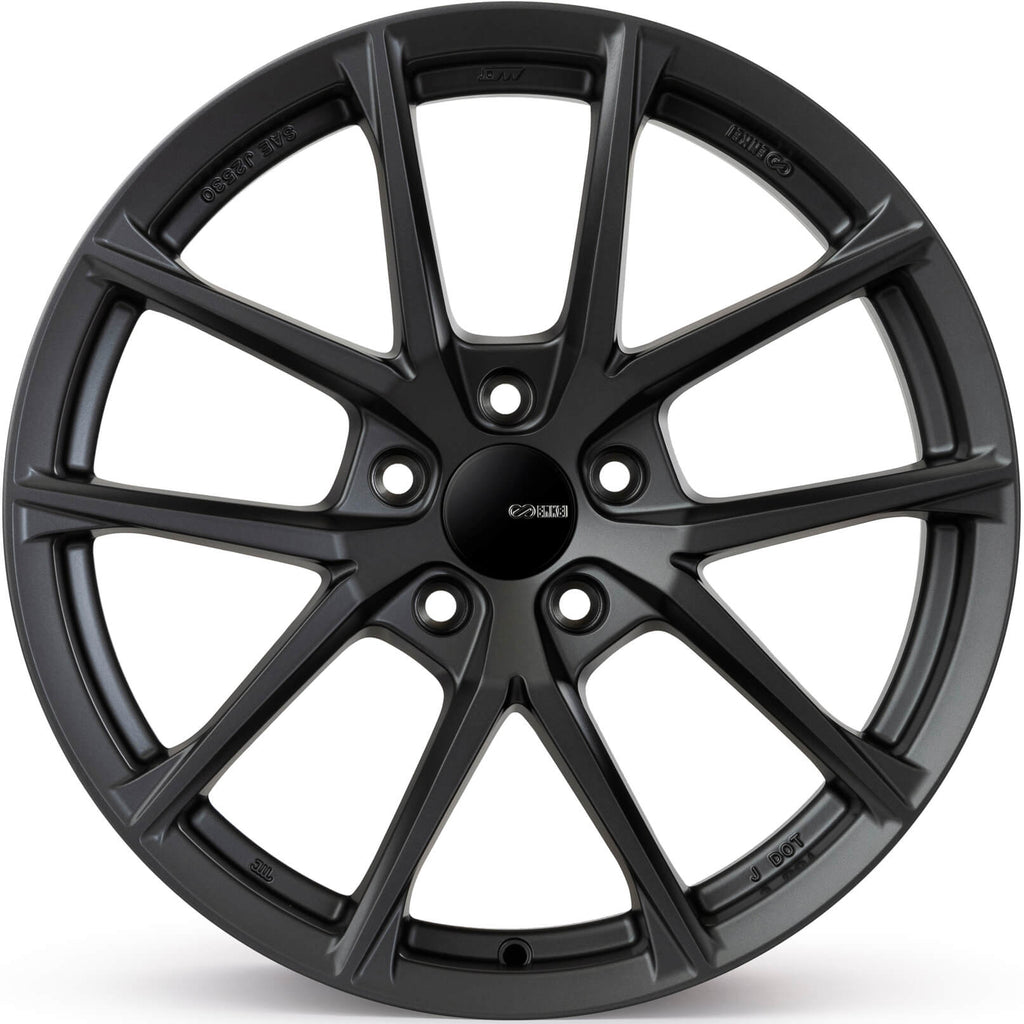 Enkei Helix Wheel - 18x8 / +45 / 5x114.3 - Matte Gunmetal