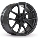 Enkei Helix Wheel - 18x8.5 / +38 / 5x114.3 - Matte Gunmetal - Angle 2