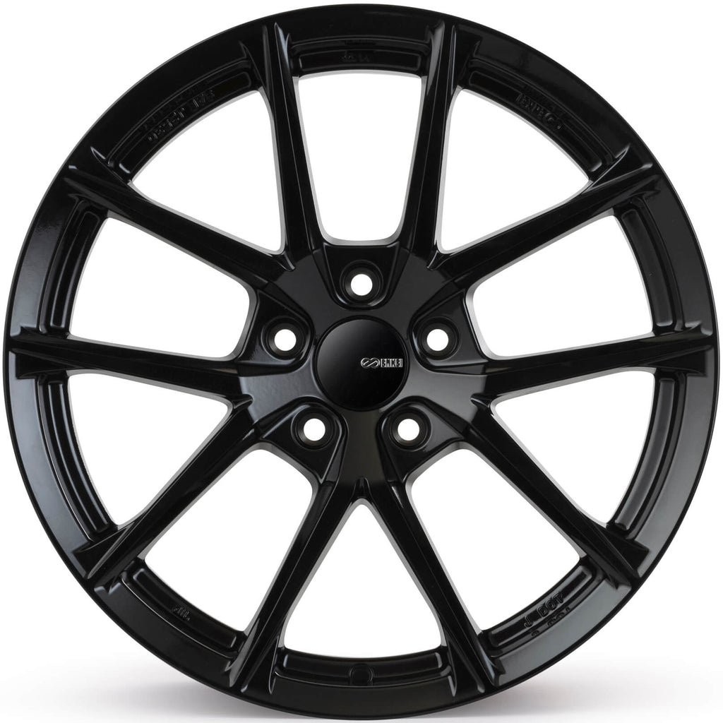 Enkei Helix Wheel - 18x8.5 / +45 / 5x100 - Gloss Black