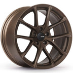 Enkei Helix Wheel - 19x9.5 / +40 / 5x114.3 - Matte Bronze - Angle 2