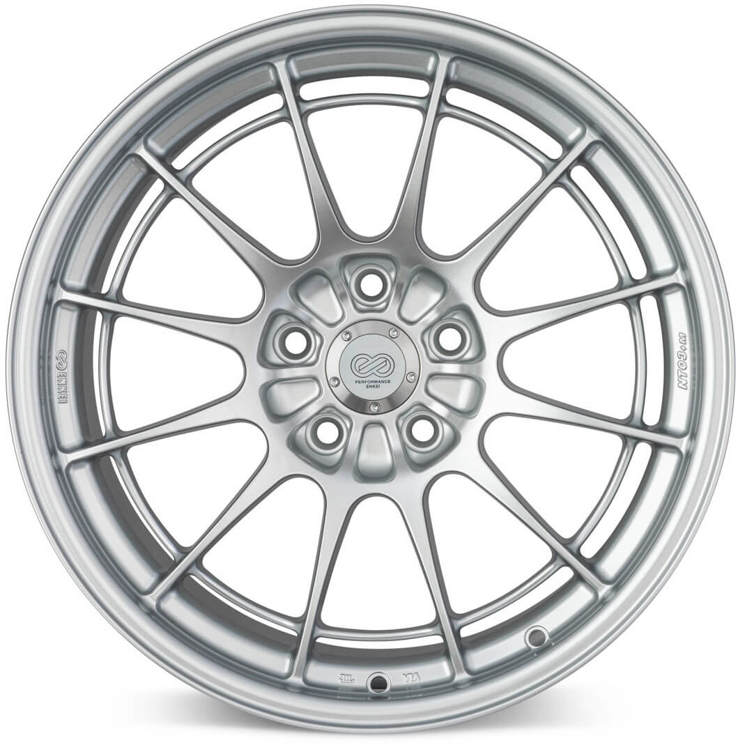 Enkei NT03+M Wheel - 18x9.5 / +40 / 5x100 - Silver