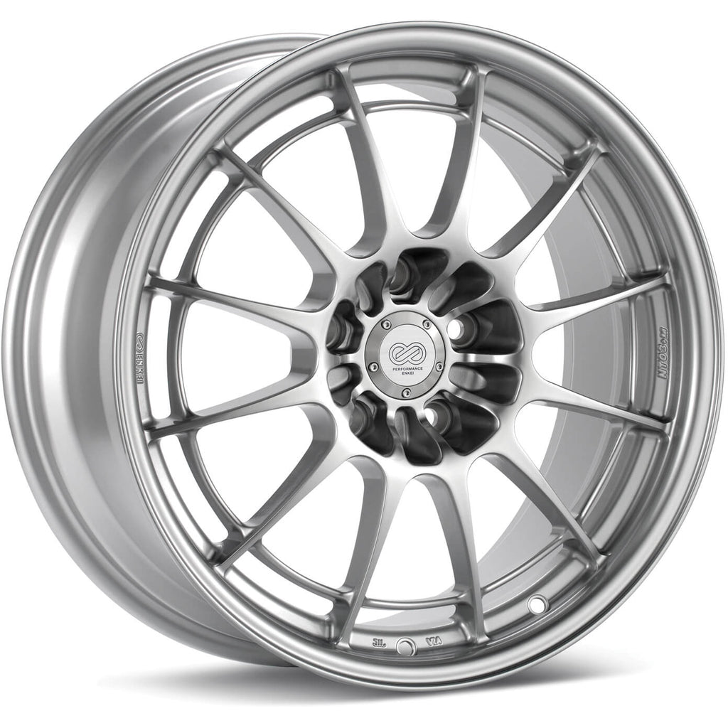 Enkei NT03+M Wheel - 18x9.5 / +40 / 5x108 - Hyper Silver