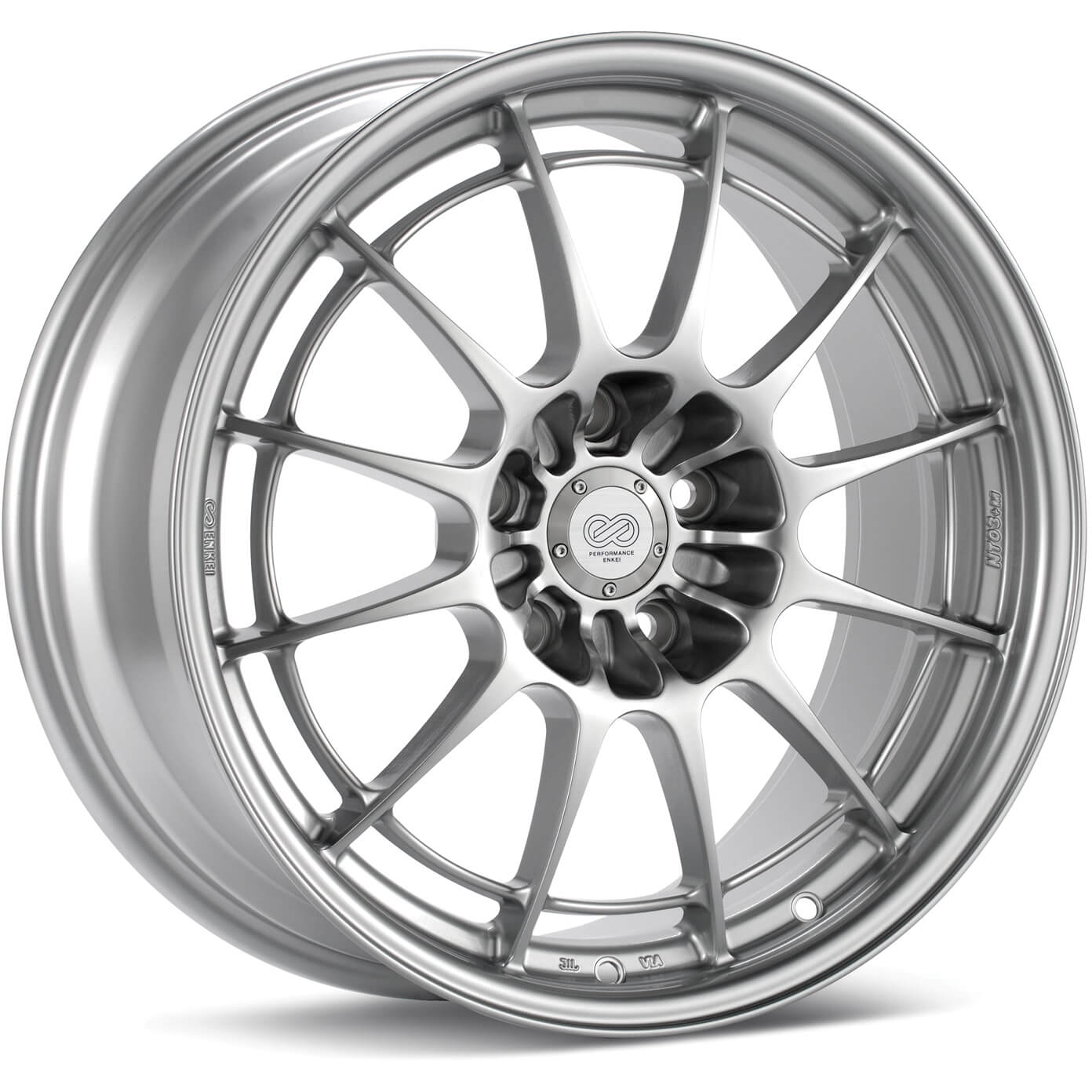 Enkei NT03+M Wheel - 18x9.5 / +40 / 5x108 - Hyper Silver