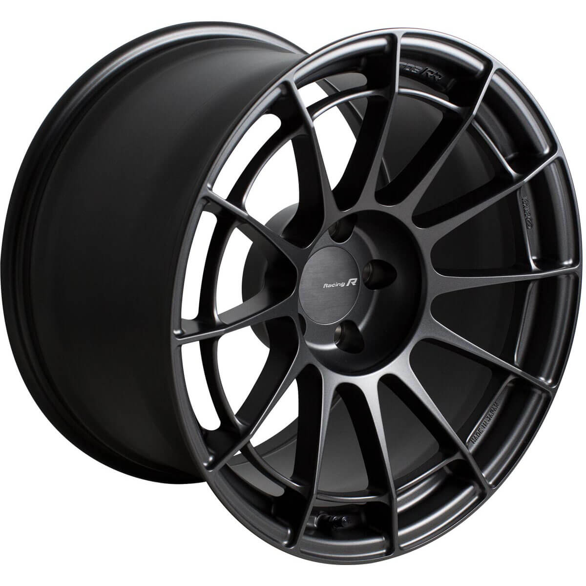 Enkei NT03RR Wheel - 18x8 / +45 / 5x114.3 - Gunmetal - Angle 3