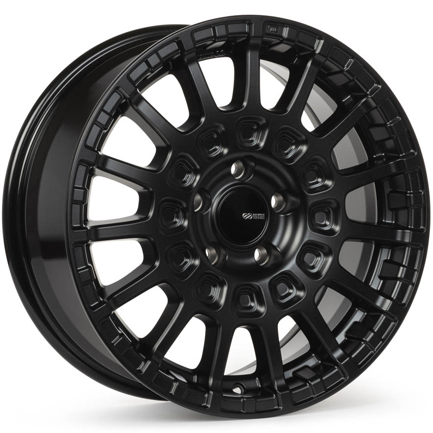 Enkei Overlander Wheel - 17x7.5 / +35 / 5x100 - Matte Black - Angle 2