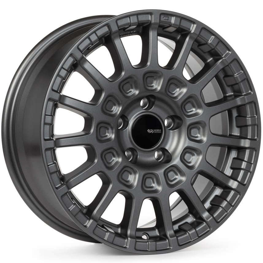 Enkei Overlander Wheel - 17x7.5 / +35 / 5x108 - Matte Gunmetal - Angle 2