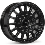 Enkei Overlander Wheel - 18x8 / +35 / 5x100 - Matte Black - Angle 2
