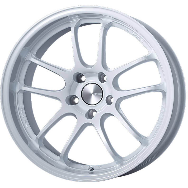Enkei PF01 EVO Wheel - 17x9 / +12 / 5x114.3 - Pearl White