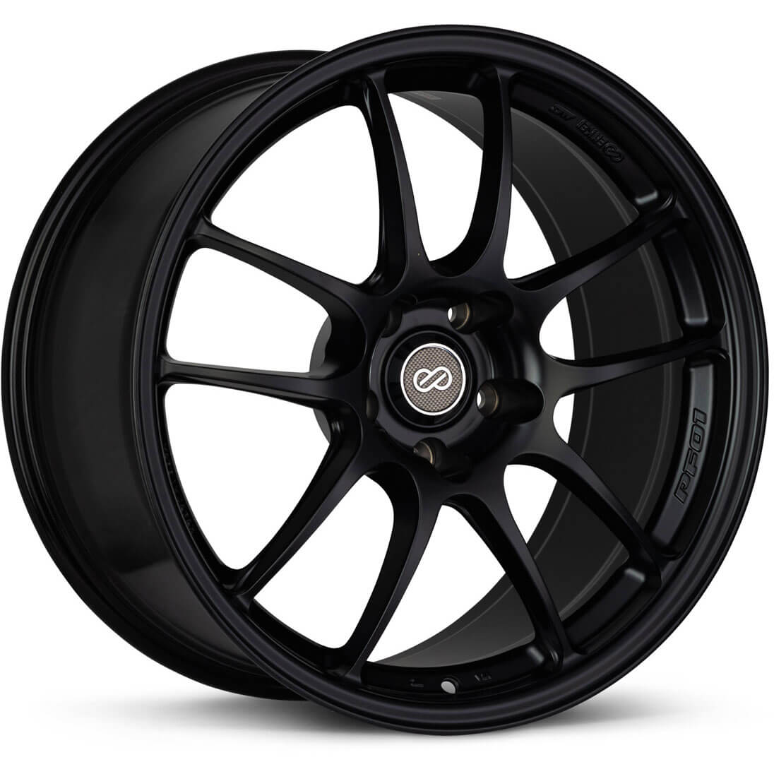 Enkei PF01 Wheel - 17x8 / +50 / 5x114.3 - Black