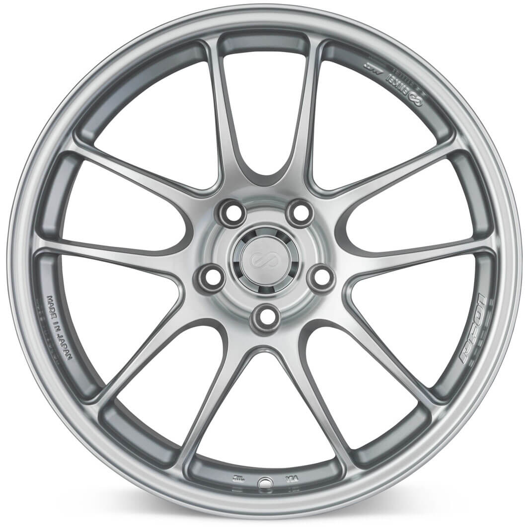 Enkei PF01 Wheel - 18x8 / +40 / 5x114.3 - Silver
