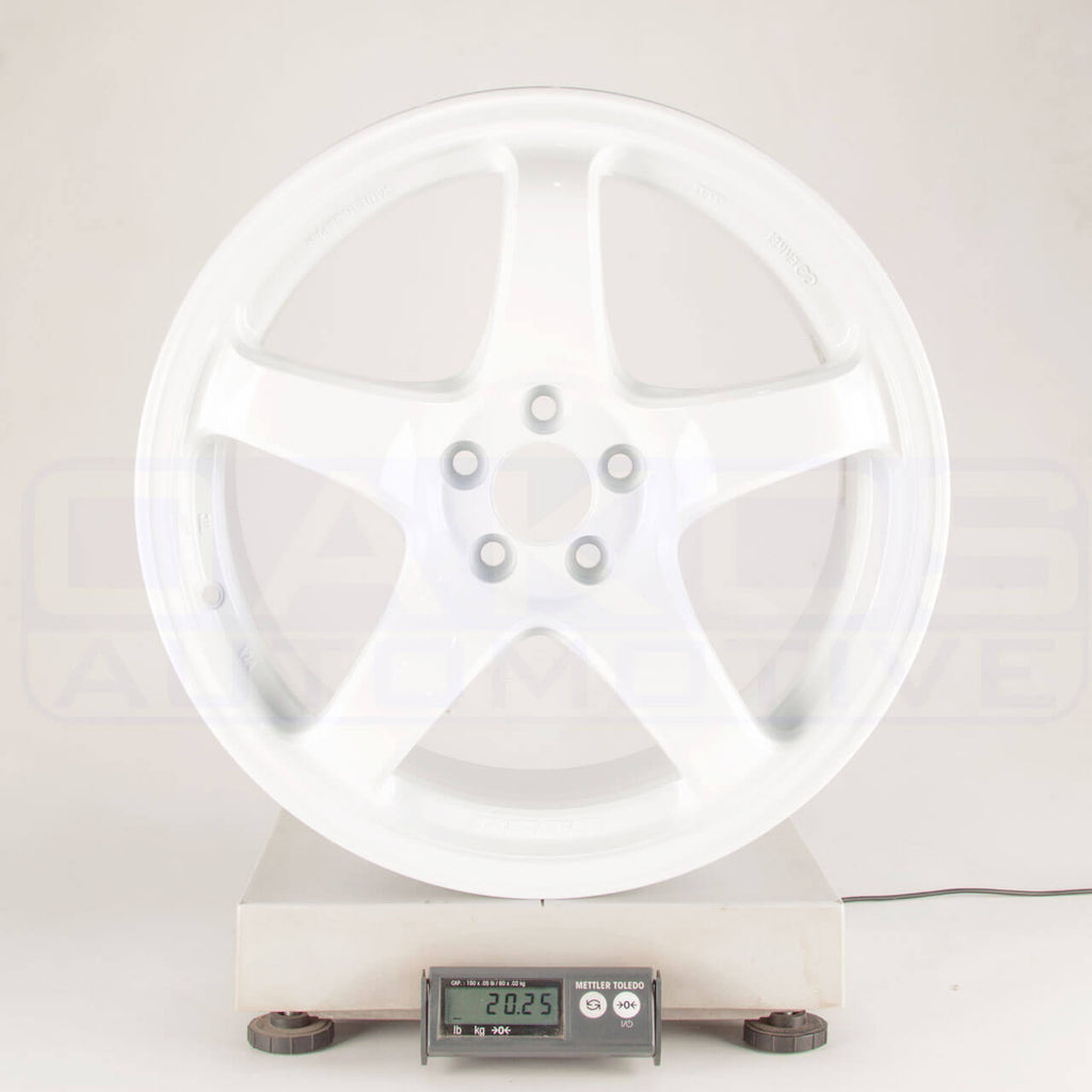 Enkei PF05 Wheel - 17x9 / +40 / 5x100 - Dark Silver - Angle 3