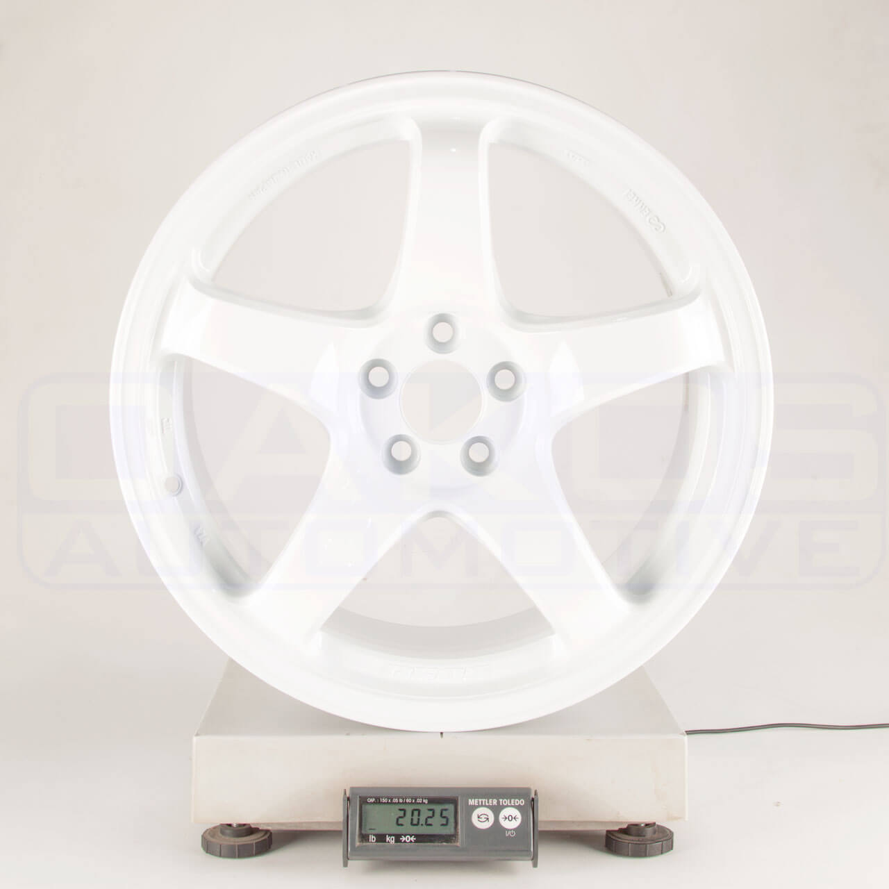 Enkei PF05 Wheel - 17x9 / +40 / 5x100 - White - Angle 2