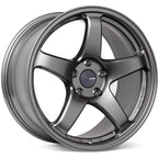 Enkei PF05 Wheel - 18x9 / +45 / 5x114.3 - Dark Silver - Angle 2