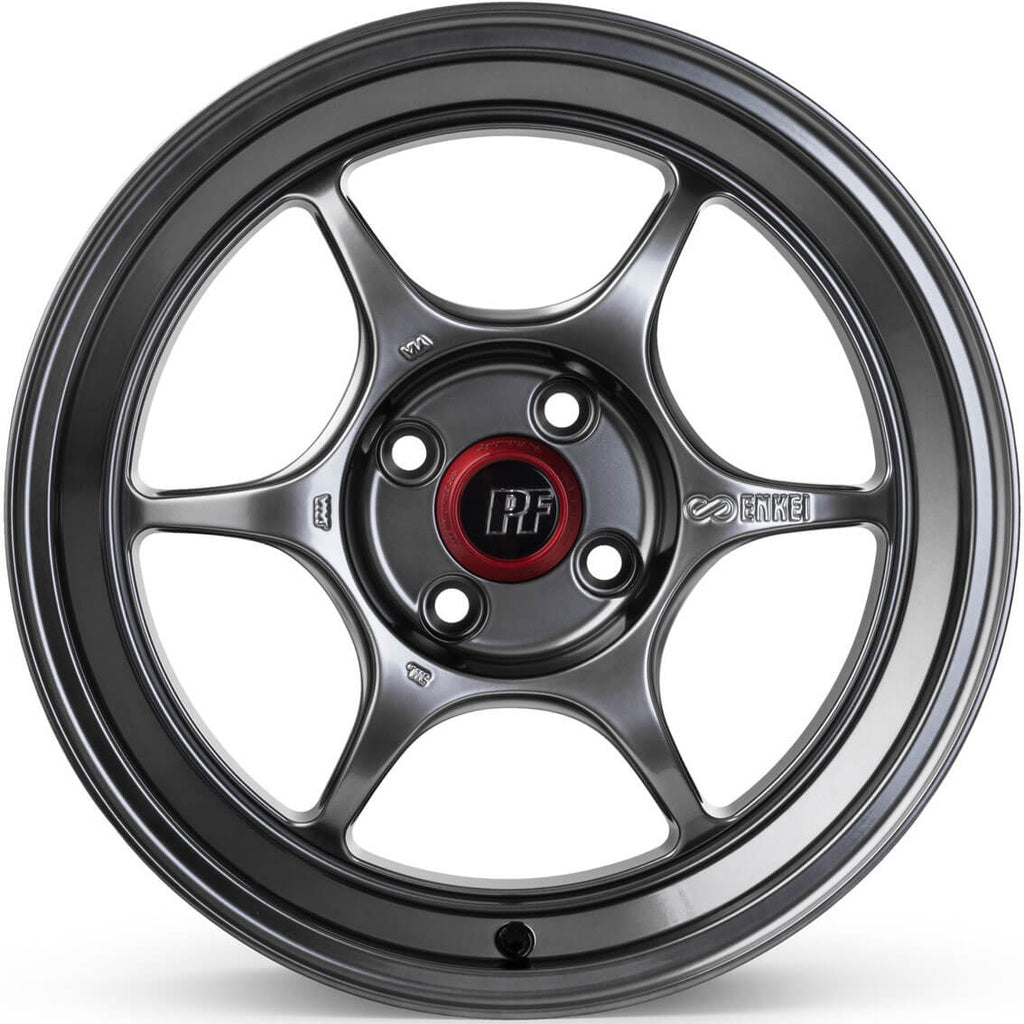 Enkei PF06 Wheel - 17x9 / +45 / 5x114.3 - Hyper Silver - Angle 2