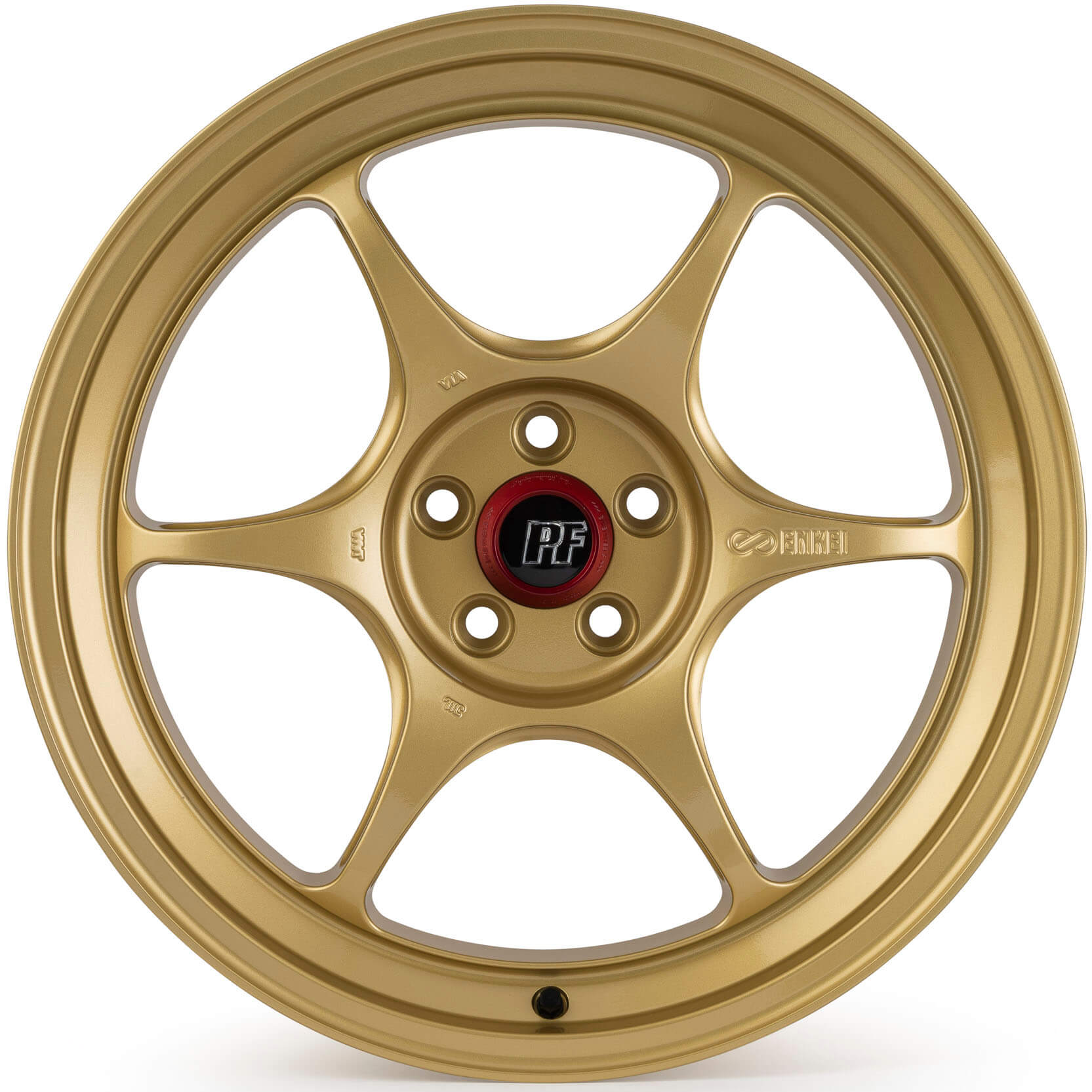 Enkei PF06 Wheel - 18x7.5 / +48 / 5x112 - Gold