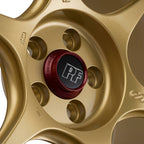 Enkei PF06 Wheel - 18x9 / +38 / 5x114.3 - Gold - Angle 4