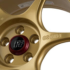 Enkei PF06 Wheel - 18x9.5 / +20 / 5x114.3 - Gold - Angle 3