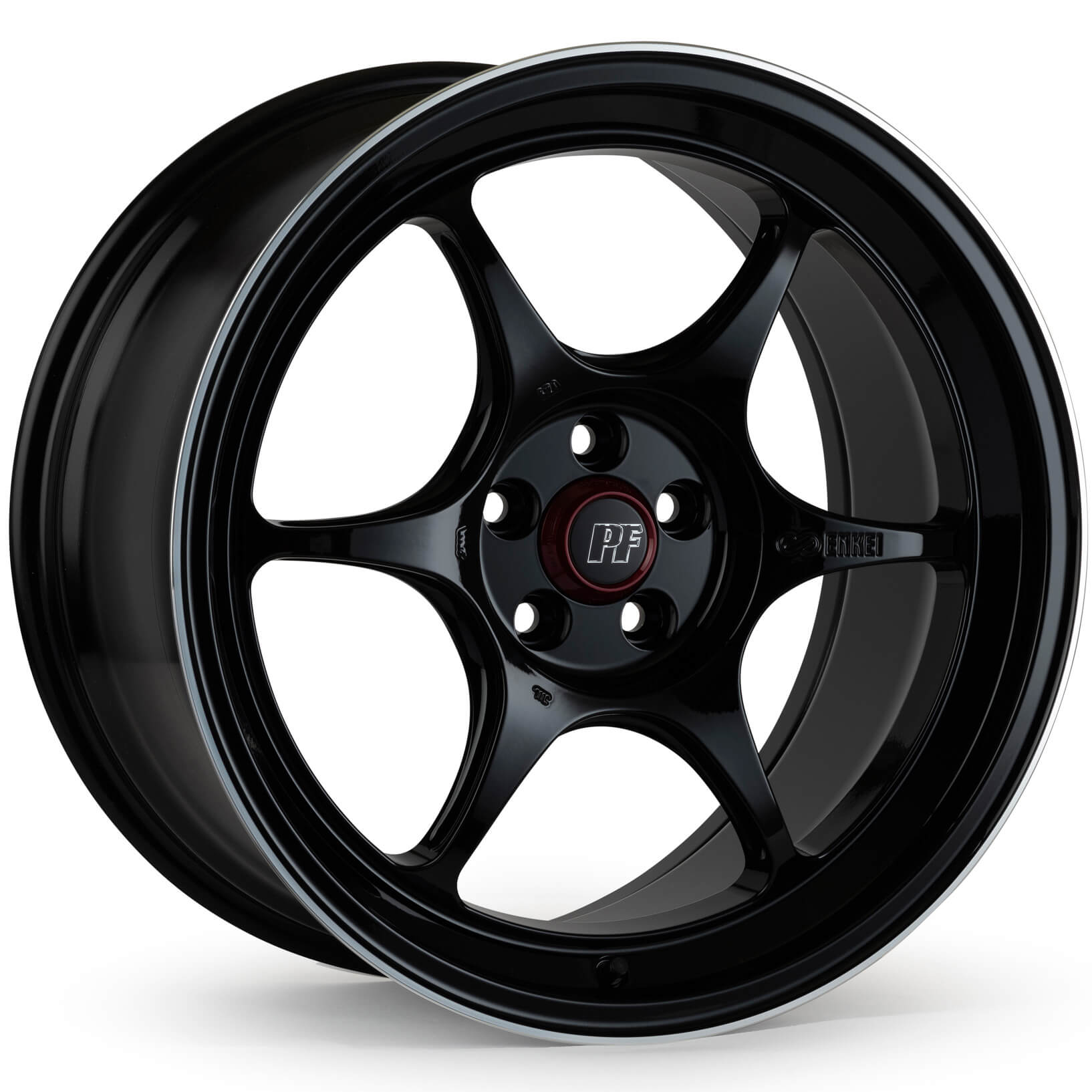 Enkei PF06 Wheel - 19x10 / +20 / 5x114.3 - Black Machined