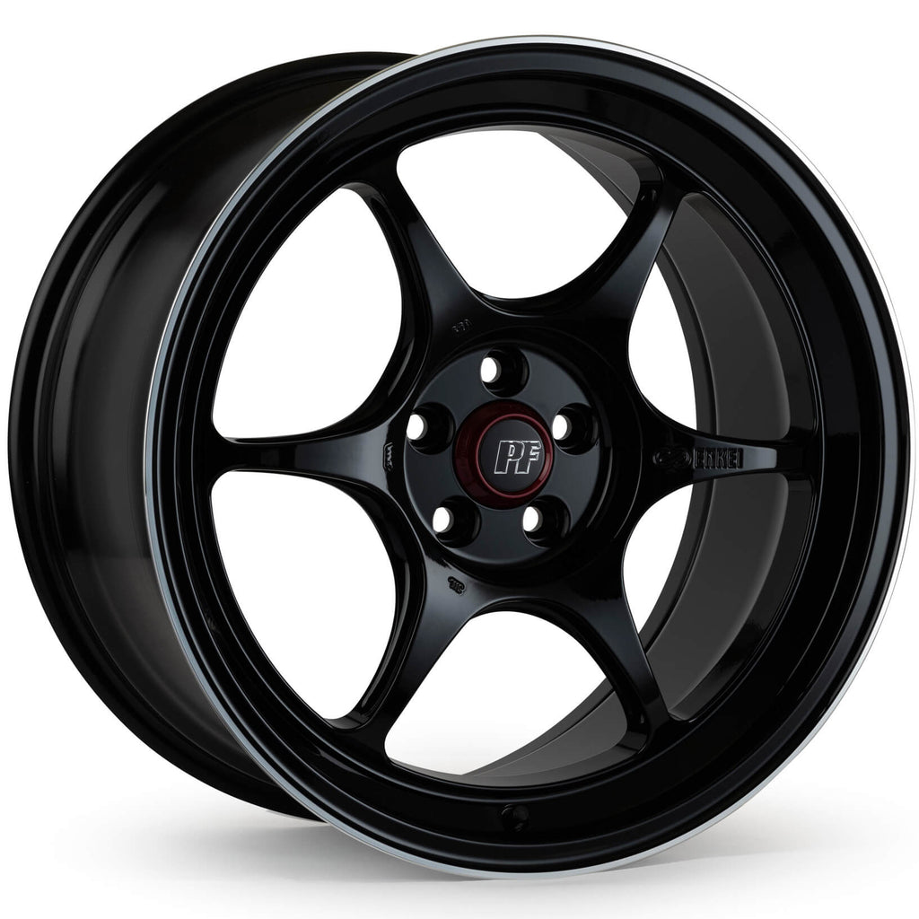 Enkei PF06 Wheel - 19x9.5 / +45 / 5x120 - Black Machined
