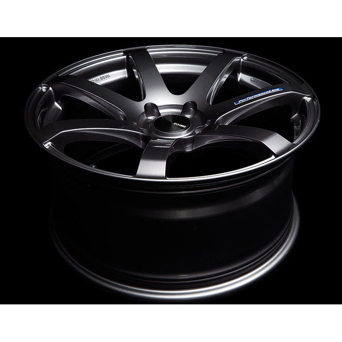 Enkei PF07 Wheel - 19x8.5 / +42 / 5x114.3 - Dark Silver - Angle 6
